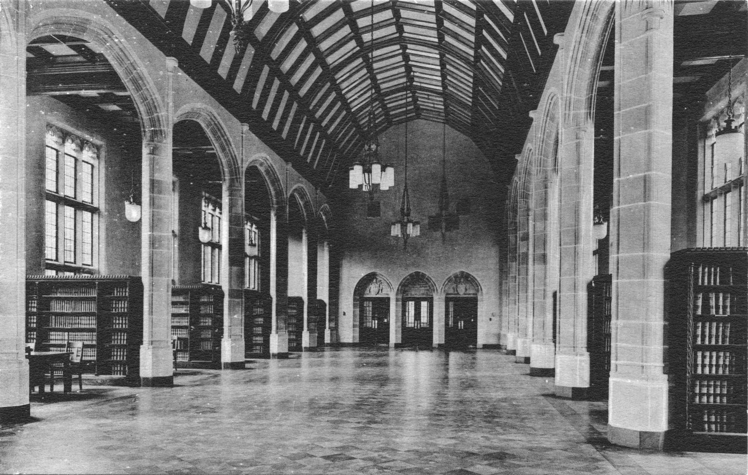 Inside the law library interior