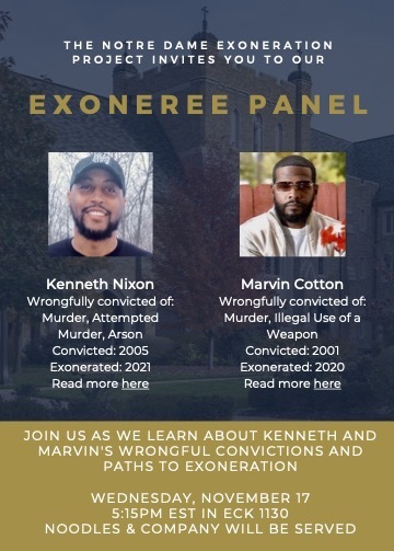Exoneree Panel