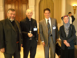 Carozza was one of 24 Catholics invited to attend the seminar by the Pontifical Council for Interreligious Dialogue, headed by Cardinal Jean-François Tauran.