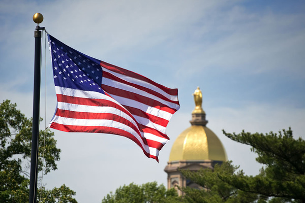 Flag And Dome