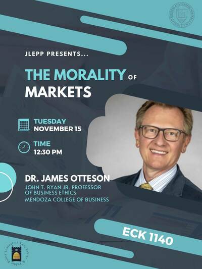 Jlepp Morality Of Markets