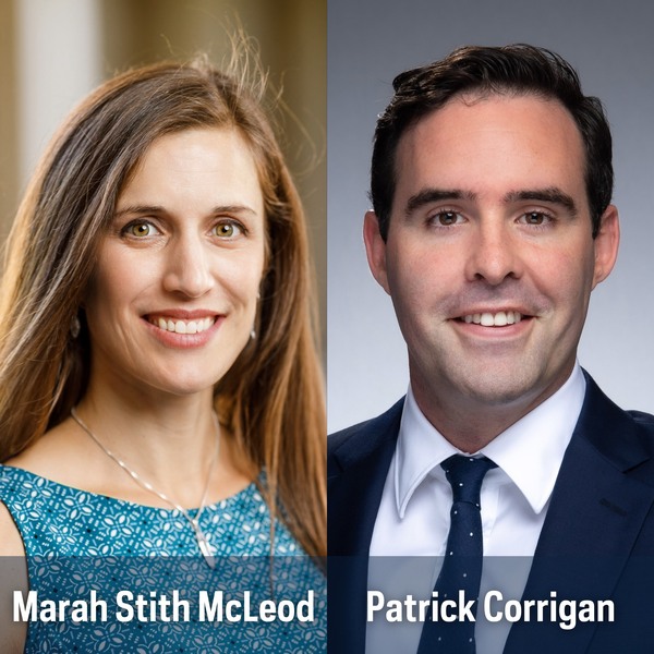 ND Law Professors Marah Stith McLeod and Patrick Corrigan